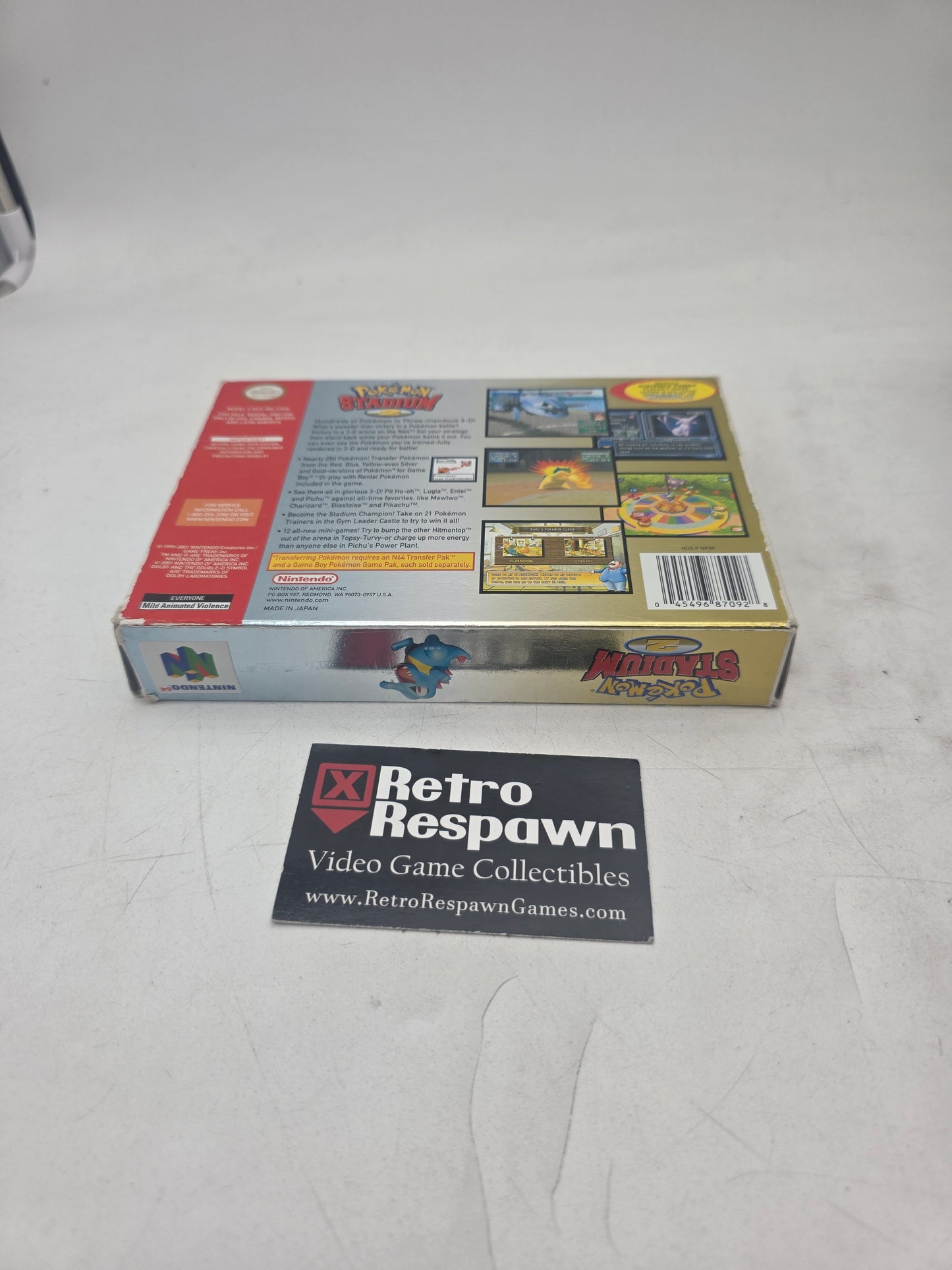 Pokemon Stadium 2 - Nintendo 64 (Complete)