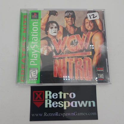 WCW Nitro [Greatest Hits] - Playstation (Complete)