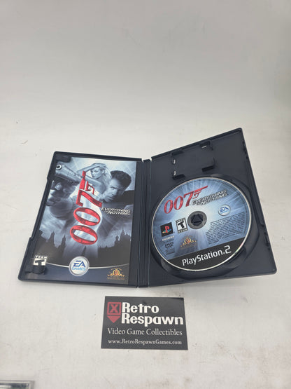 007 Everything or Nothing - Playstation 2 (Complete)
