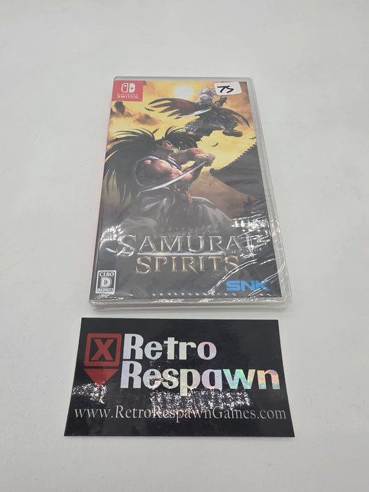 Samurai Spirits - JP Nintendo Switch (Sealed)