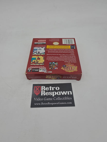 1st Print Zelda Oracle of Seasons - GameBoy Color (Complete)