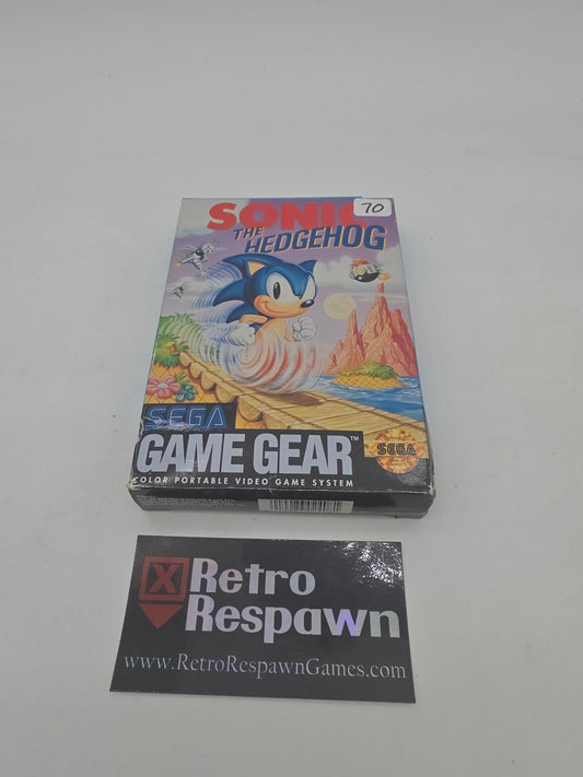 Sonic the Hedgehog - Sega Game Gear (Complete)