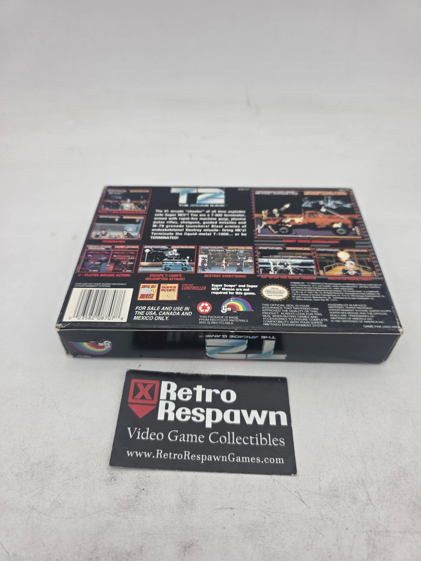 T2 The Arcade Game - Super Nintendo (Complete)