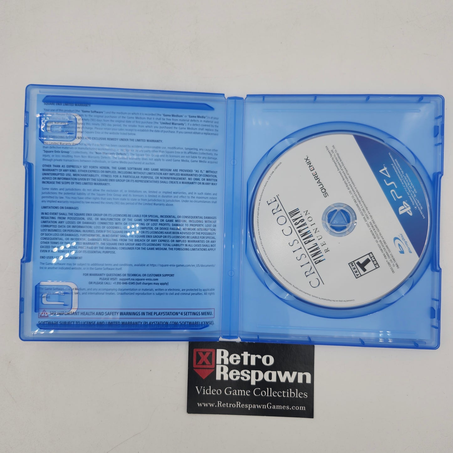 Crisis Core: Final Fantasy VII Reunion - Playstation 4 (Complete)