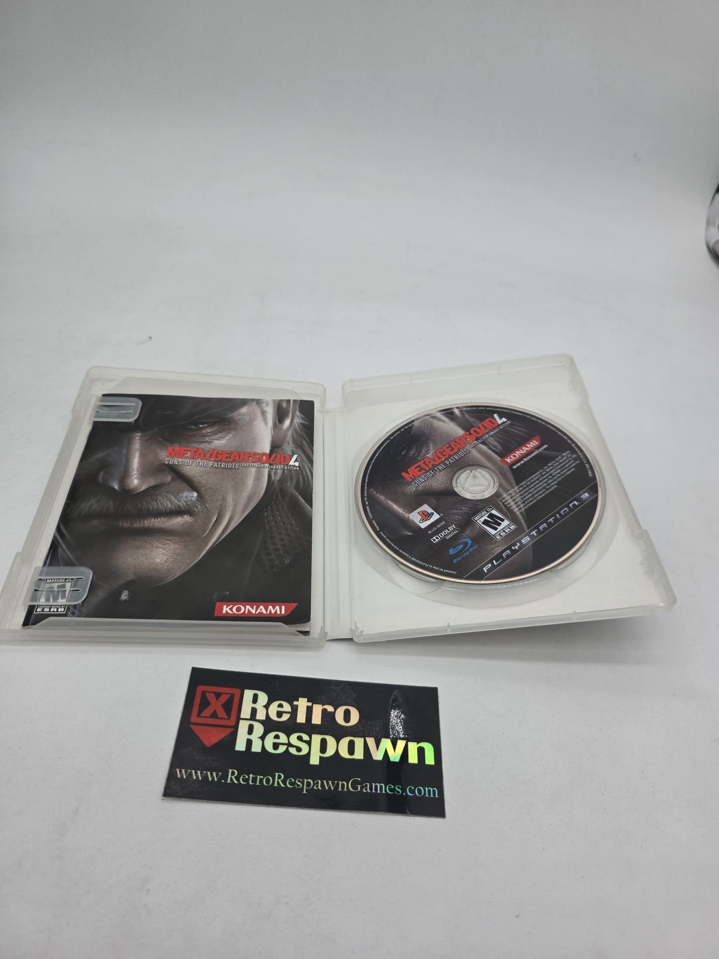 Metal Gear Solid 4 -Playstation 3 (Complete)