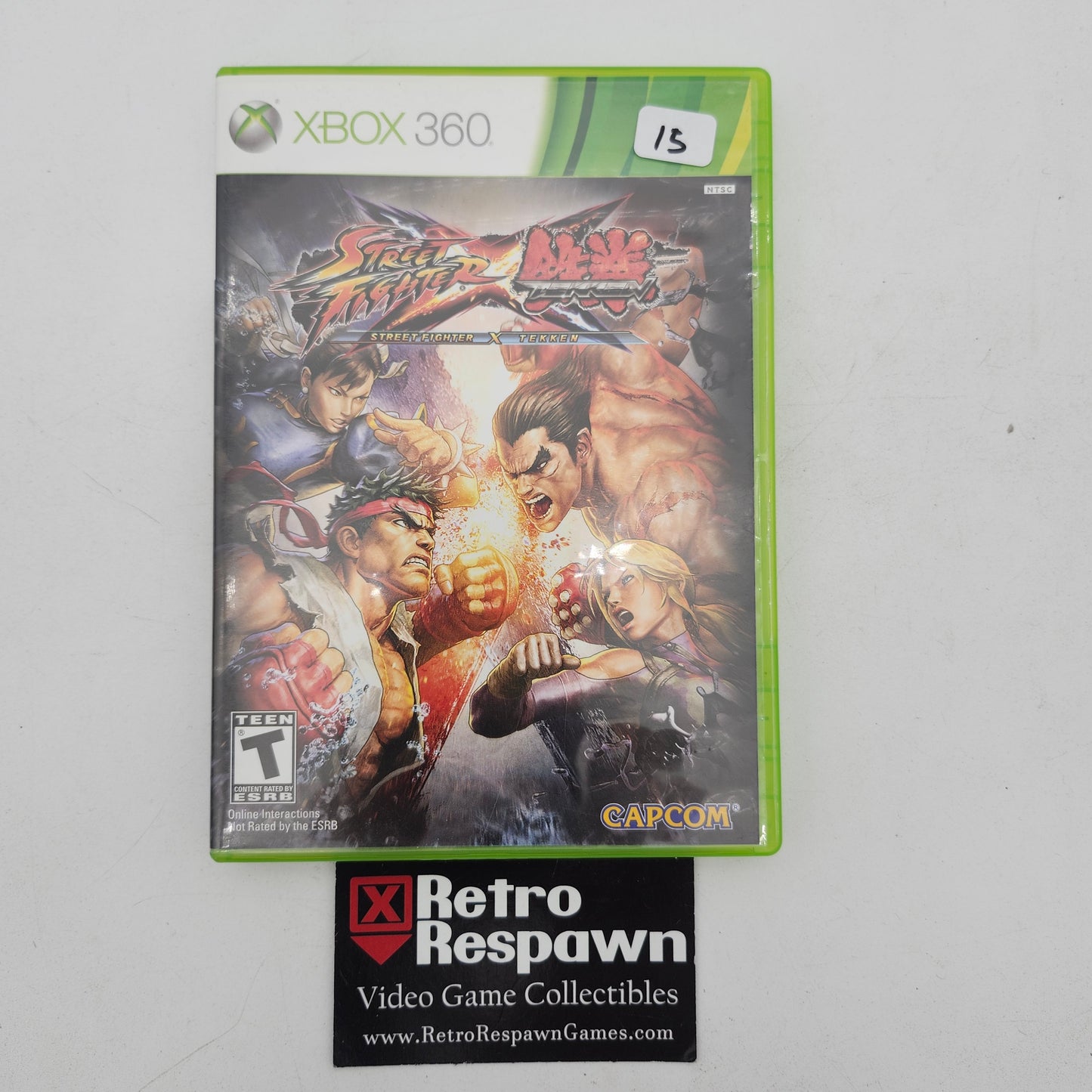 Street Fighter X Tekken - Xbox 360 (Complete)