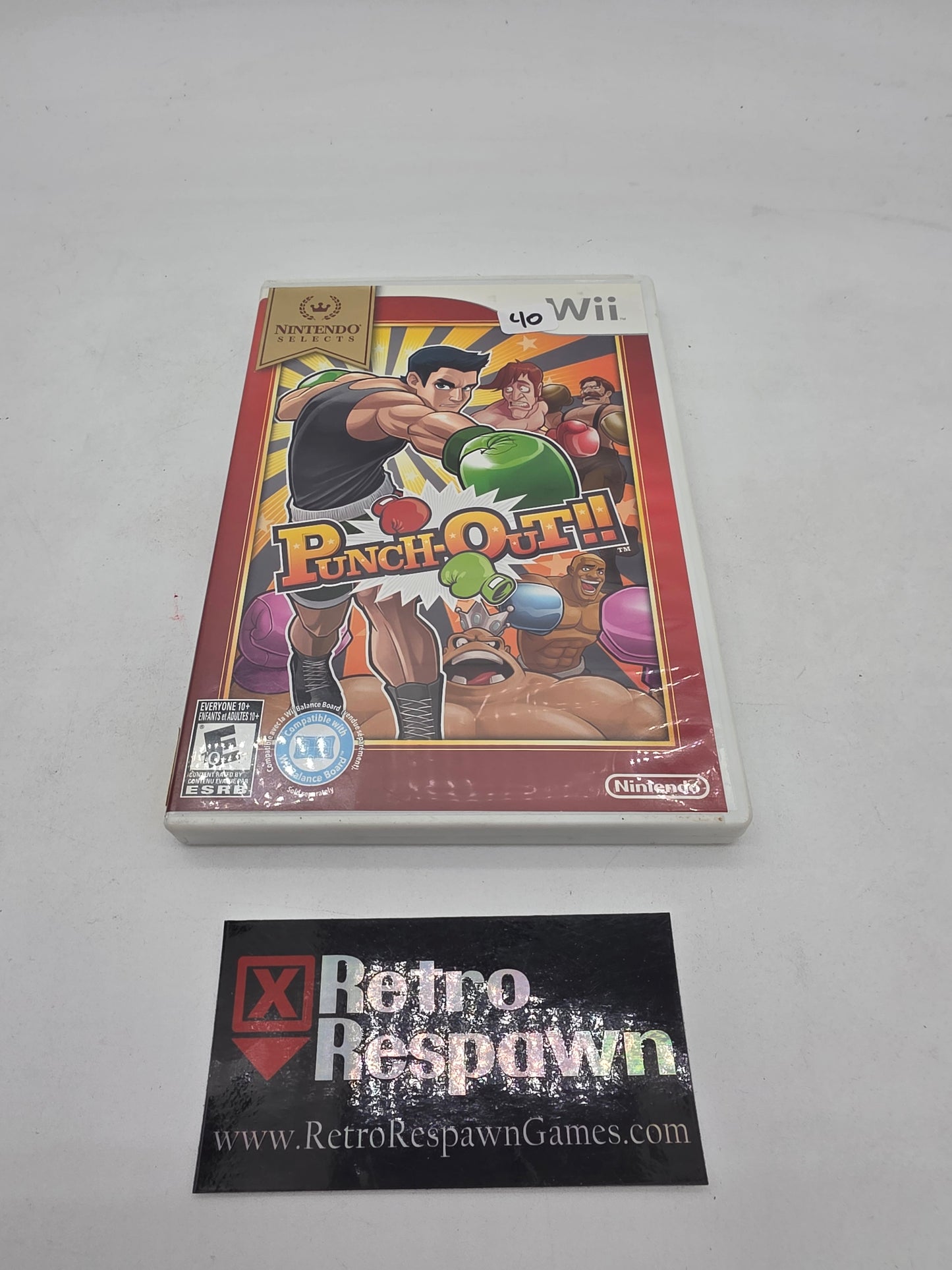 Punch-Out [Nintendo Selects] - Wii (Complete)