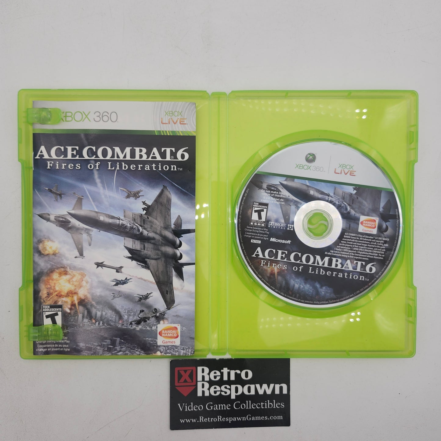 Ace Combat 6 Fires of Liberation - Xbox 360 (Complete)