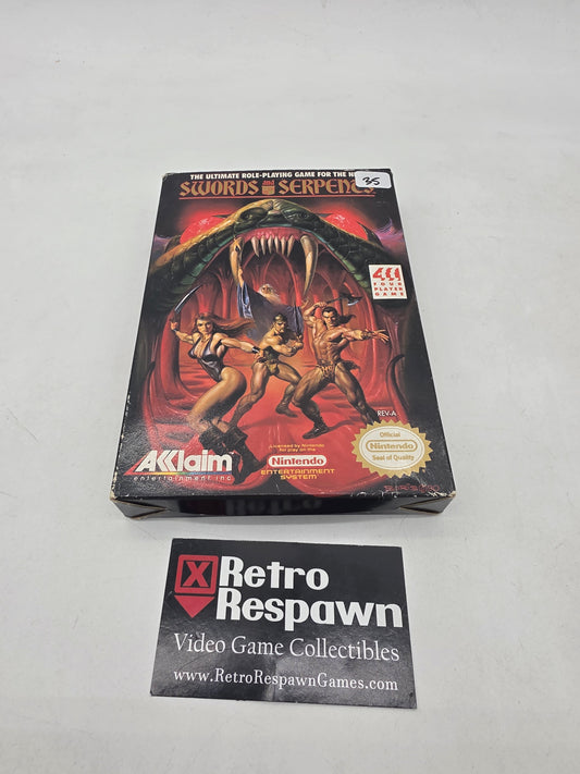 Swords and Serpents - NES (Complete)