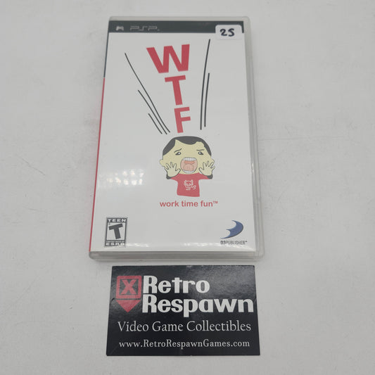 WTF Work Time Fun - PSP (Complete)