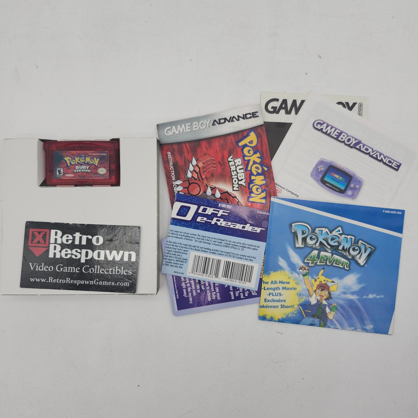 Pokemon Ruby - GameBoy Advance (Complete)