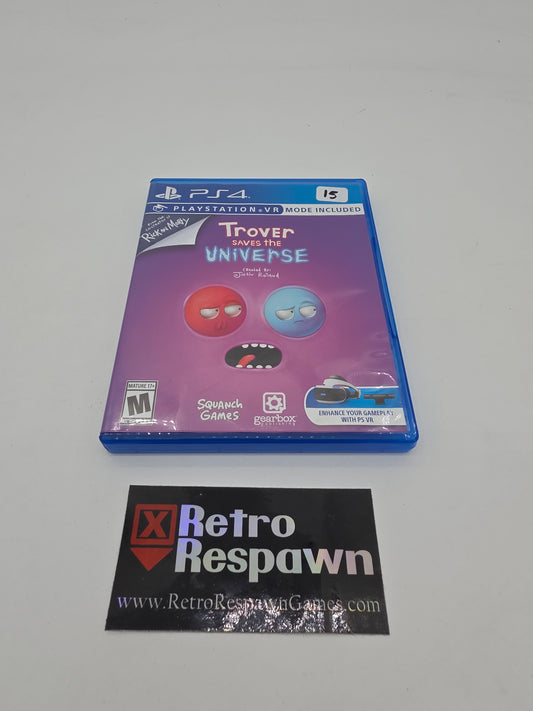 Trover Saves the Universe - Playstation 4 (Complete)