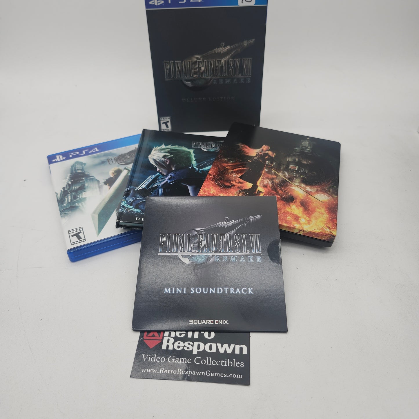 Final Fantasy VII Remake [Deluxe Edition] - Playstation 4 (Complete)