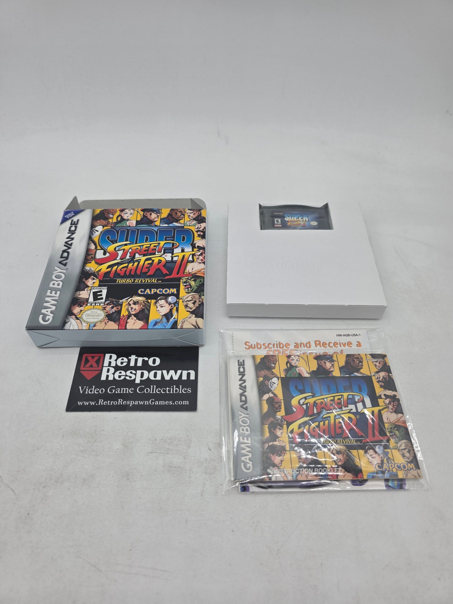 Super Street Fighter II - GameBoy Advance (Complete)
