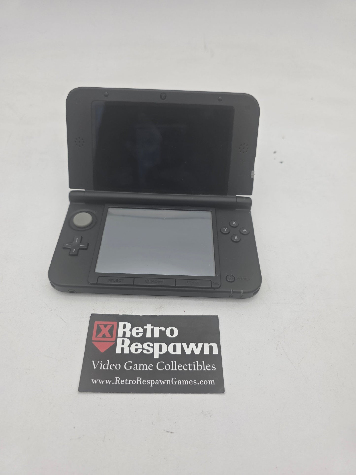 Modded Black/Silver Nintendo 3DS LL - JP Nintendo 3DS (Console + Charger)