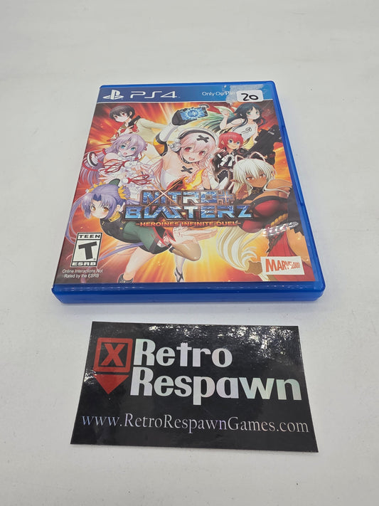 Nitroplus Blasterz: Heroines Infinite Duel - Playstation 4 (Complete)