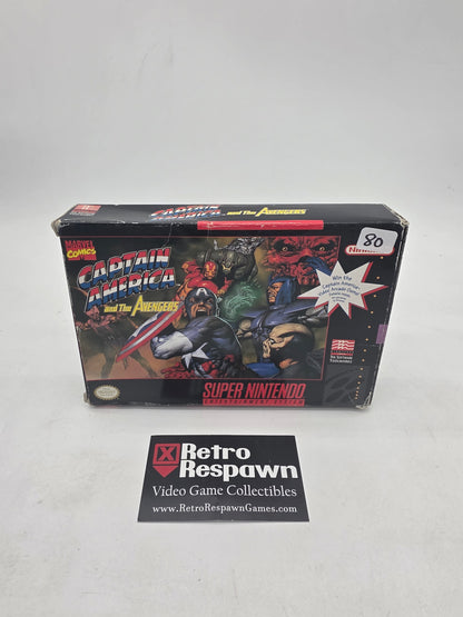 Captain America and the Avengers - Super Nintendo (Complete)