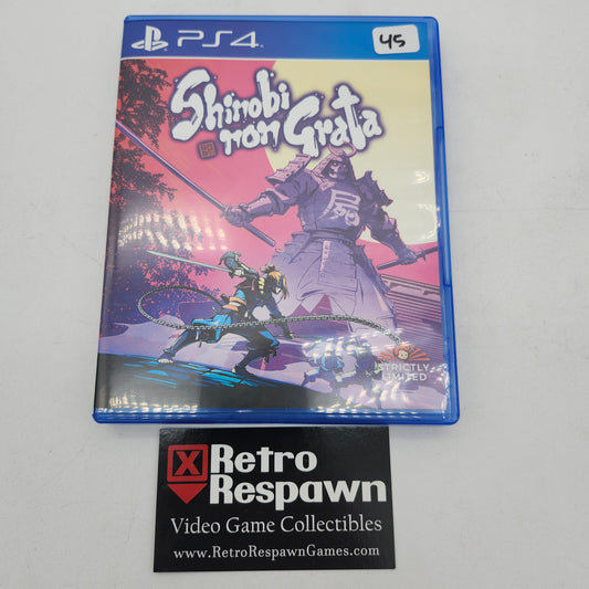 Shinobi Non Grata - Playstation 4 (Complete)