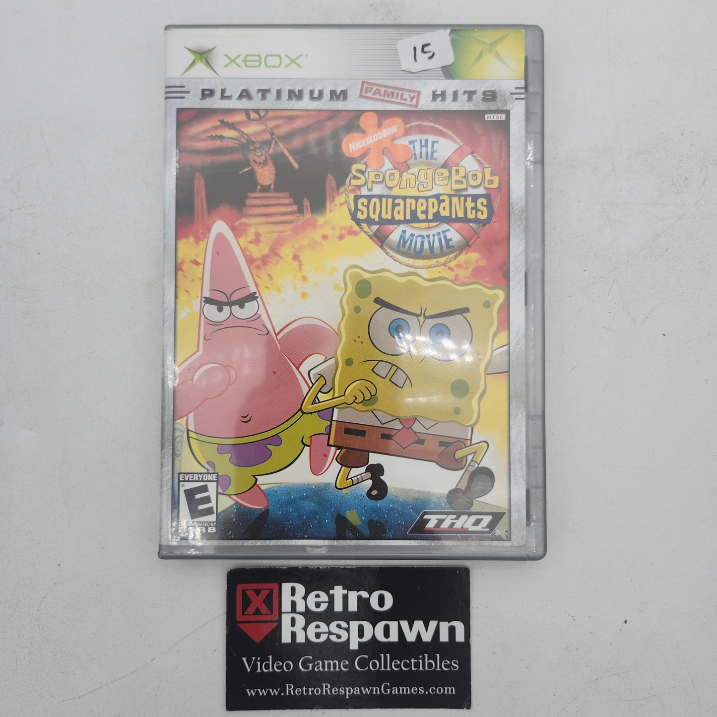 SpongeBob SquarePants The Movie [Platinum Hits]  - Xbox (Complete)