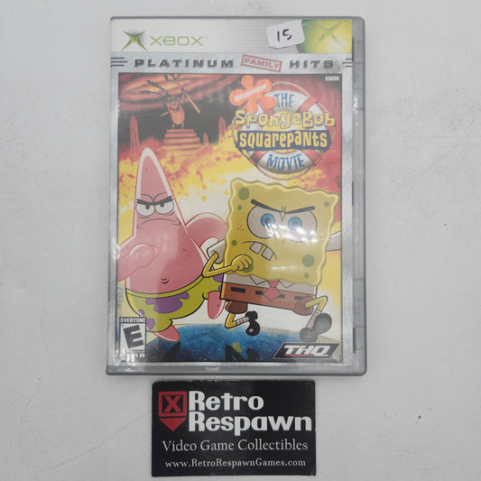 SpongeBob SquarePants The Movie [Platinum Hits]  - Xbox (Complete)