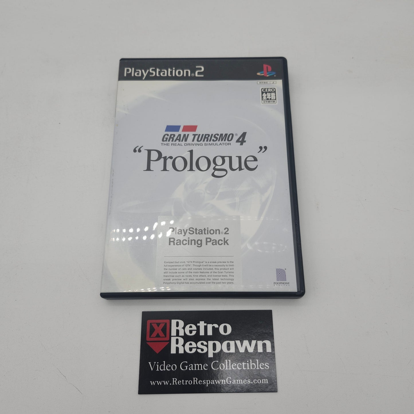 PlayStation 2 Racing Pack [Gran Turismo 4 Prologue JP] - JP Playstation 2 (Complete)