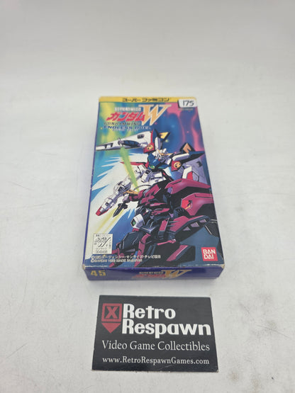 Mobile Suit Gundam Wing Endless Duel - Super Famicom (Complete)