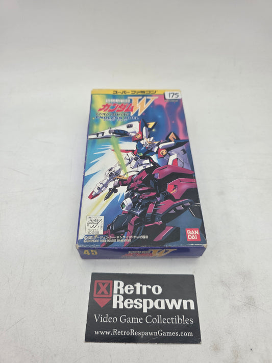 Mobile Suit Gundam Wing Endless Duel - Super Famicom (Complete)