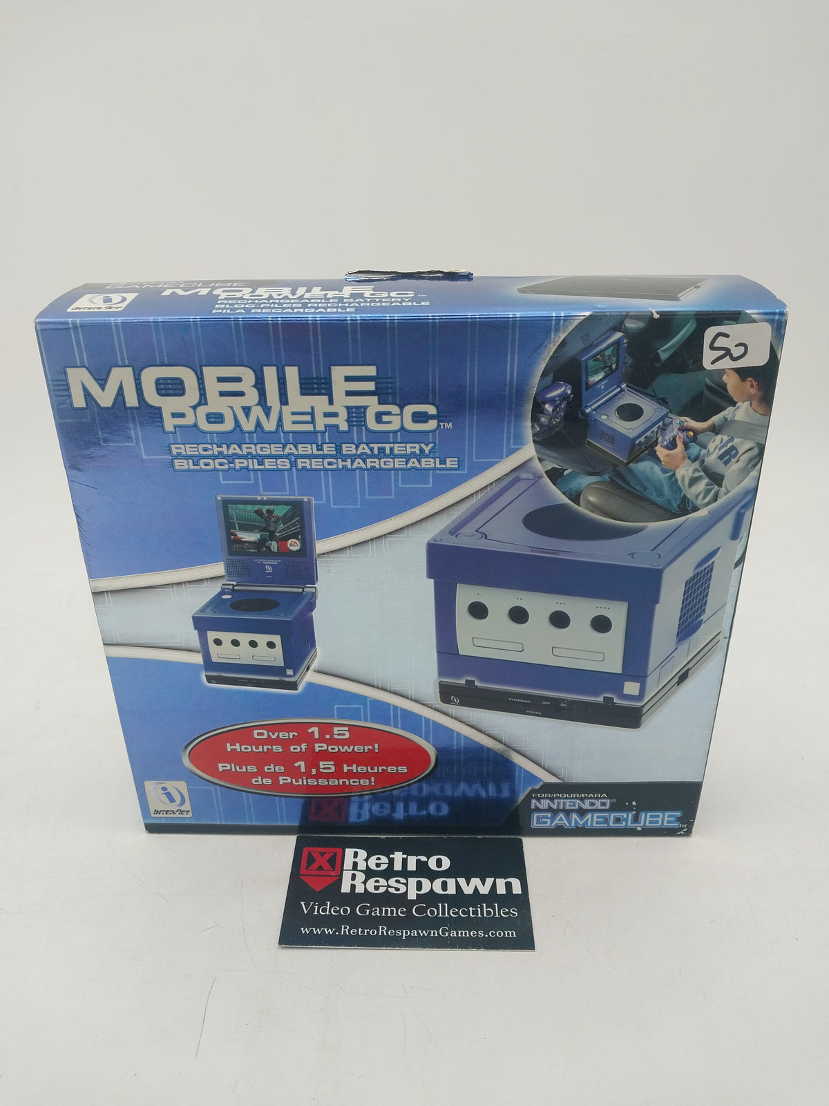 Mobile Power Gamecube Rechargeable Battery (Complete)