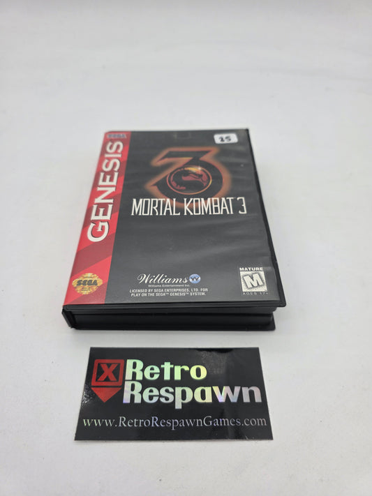 Mortal Kombat 3 - Sega Genesis (Complete)