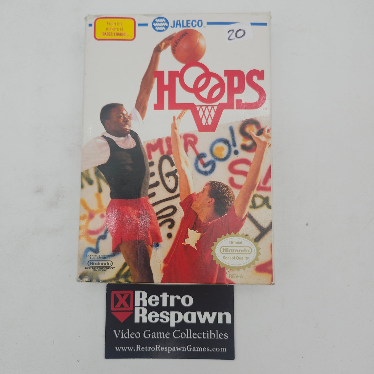 Hoops - NES (Complete)