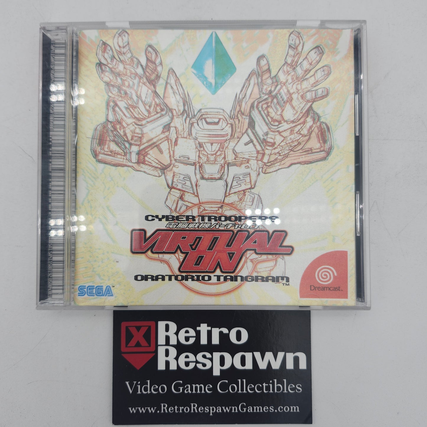Cyber Troopers Virtual-On - JP Sega Dreamcast (Complete)