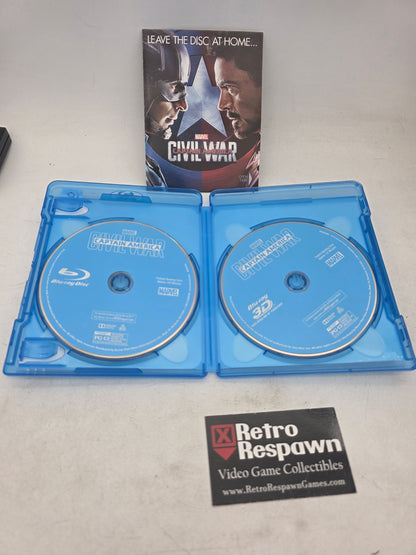 Captain America Civil War Collector's Edition [Blu-Ray 3D + Blu-Ray] - TV-Show/Movie (Complete)