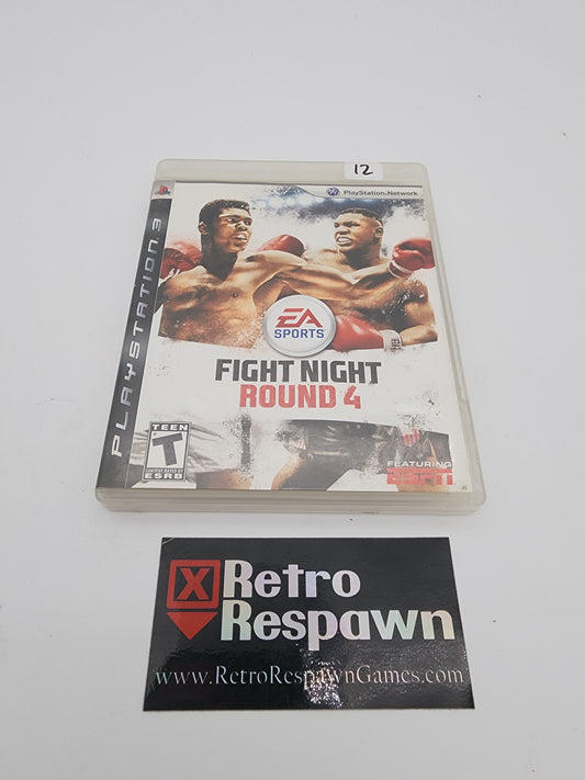 Fight Night Round 4 - Playstation 3 (Complete)