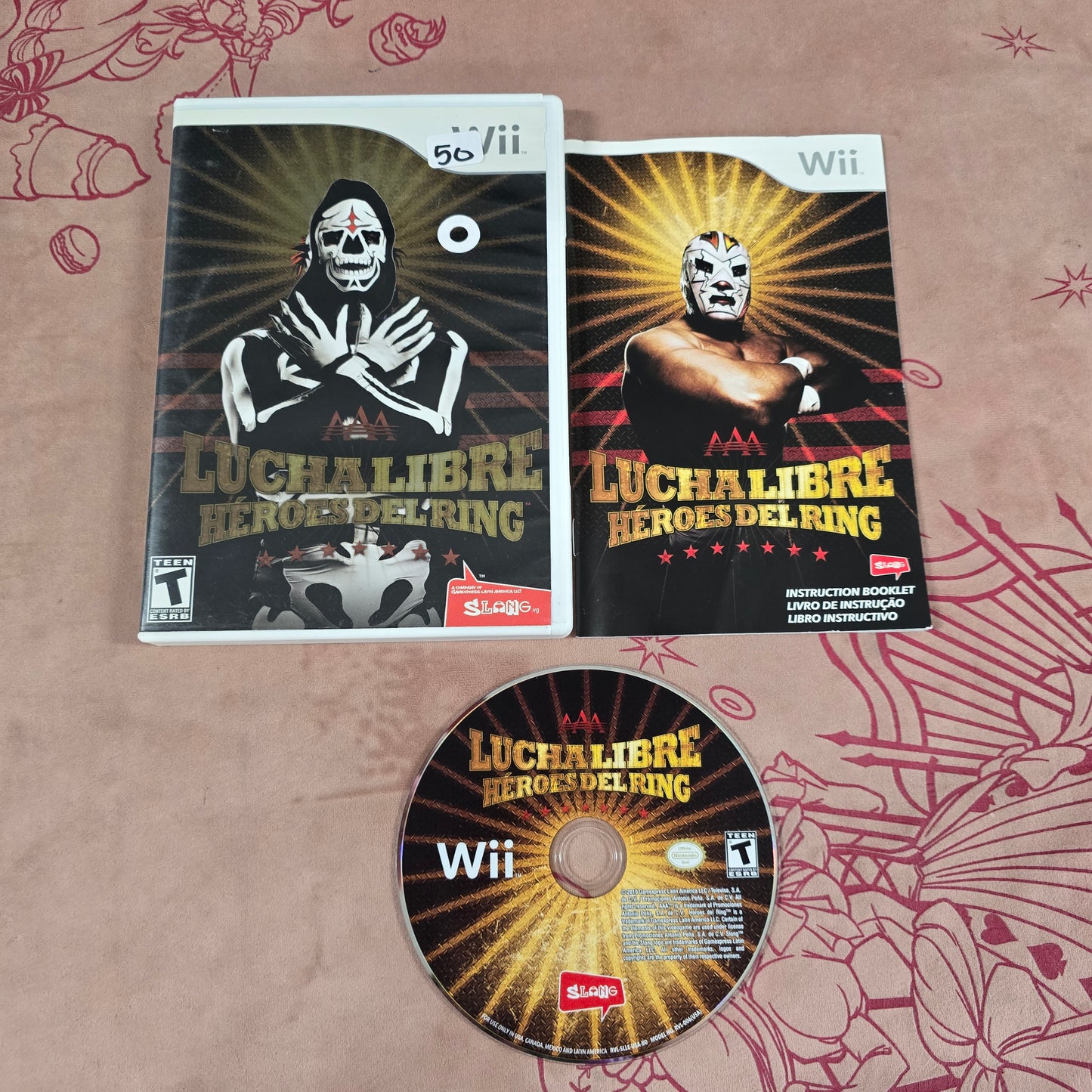 Lucha Libre: Heroes Del Ring - Nintendo Wii (Complete)