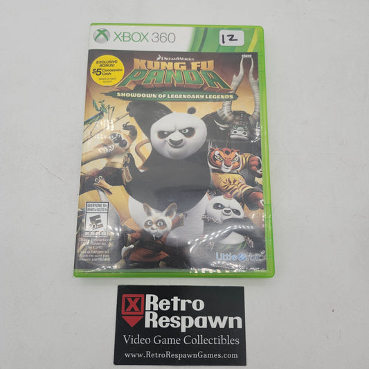 Kung Fu Panda Showdown of the Legendary Legends - Xbox 360 (Complete)