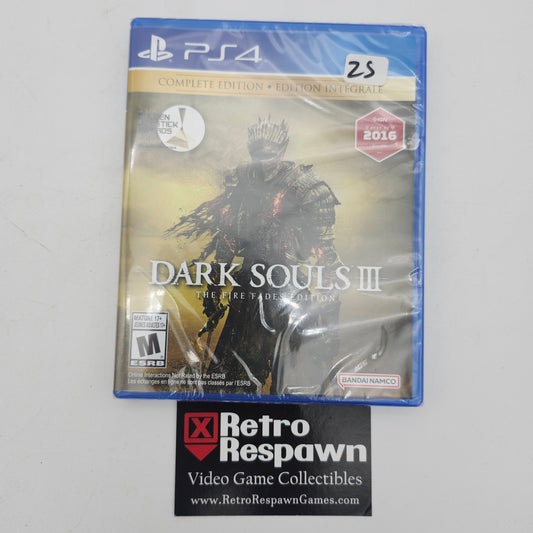 Dark Souls III: The Fire Fades Edition - Playstation 4 (Sealed)