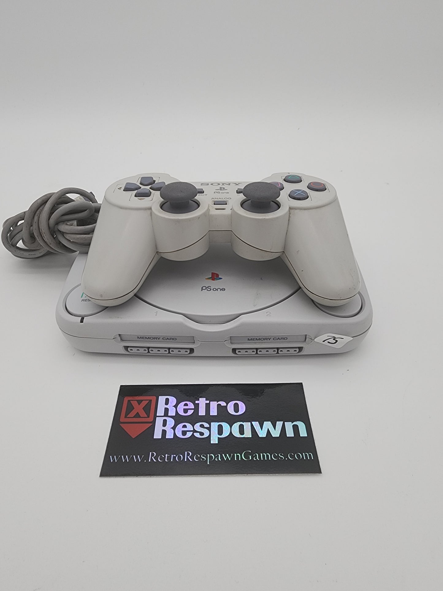 PS One Console - Playstation (Console, controller, Wires + Memory Card)