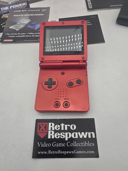 Red Gameboy Advance SP - GameBoy Advance (Complete)