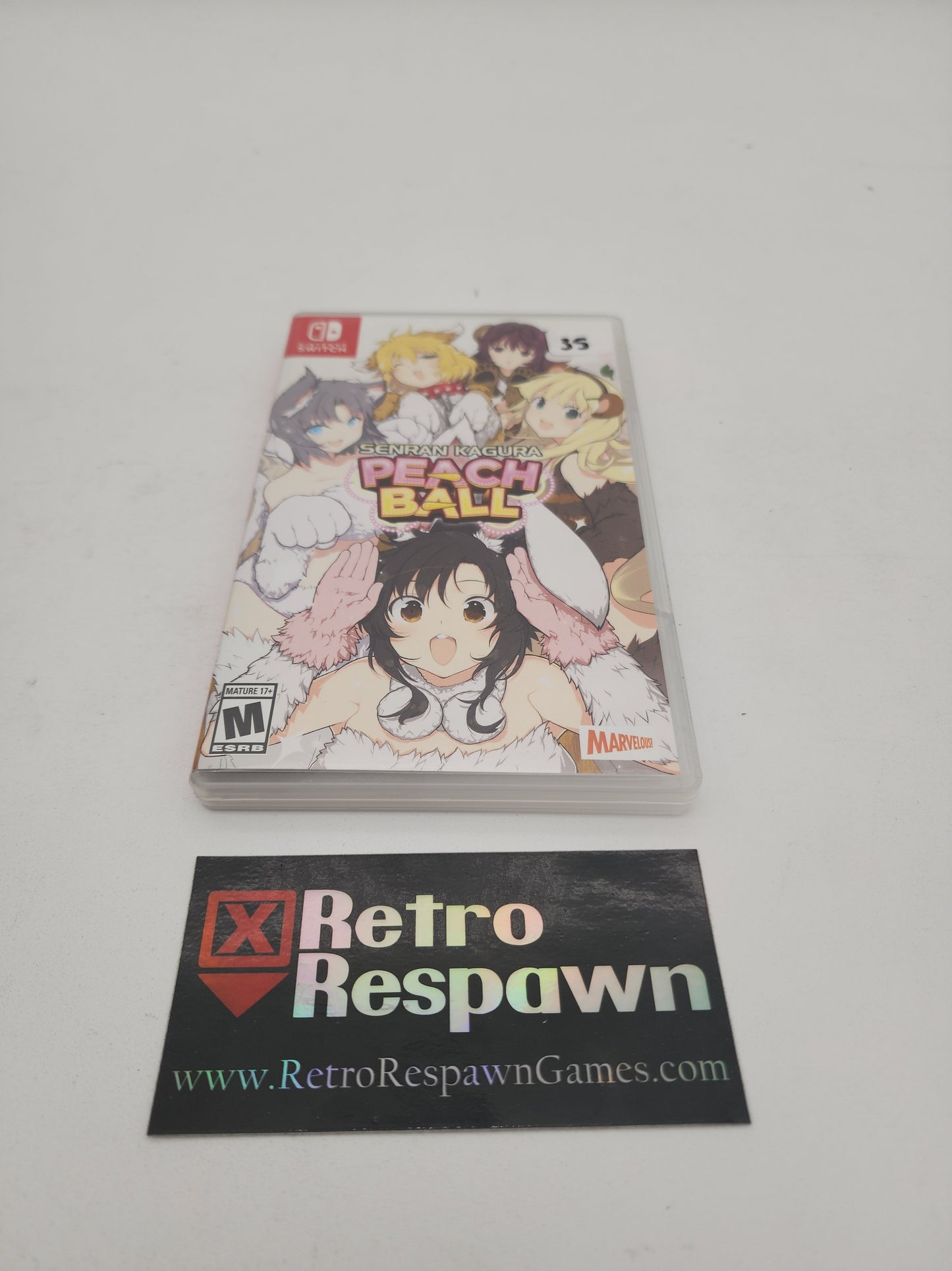 Senran Kagura Peach Ball - Nintendo Switch (Complete)