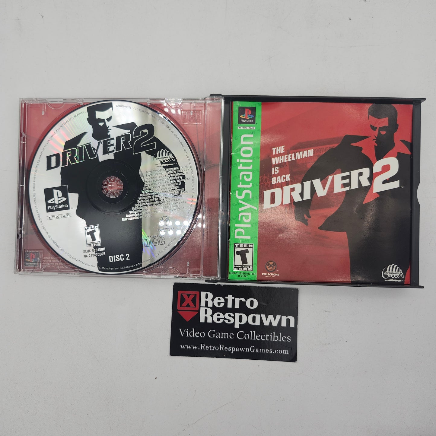 Driver 2 [Greatest Hits] - Playstation (Complete)