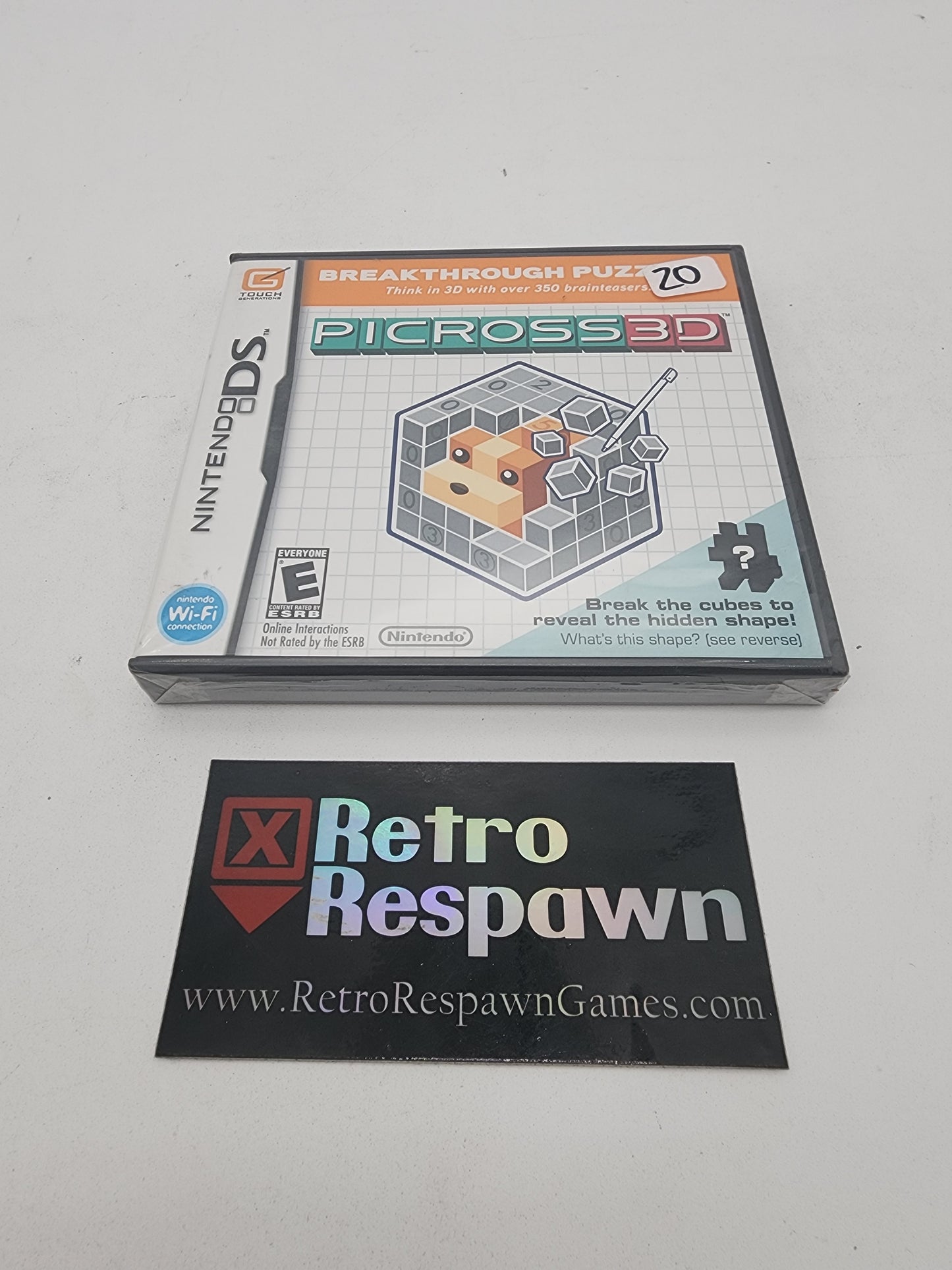 Picross 3D - Nintendo DS (New)