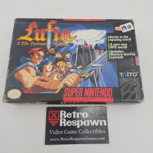 Lufia and The Fortress of Doom - Super Nintendo (Complete)
