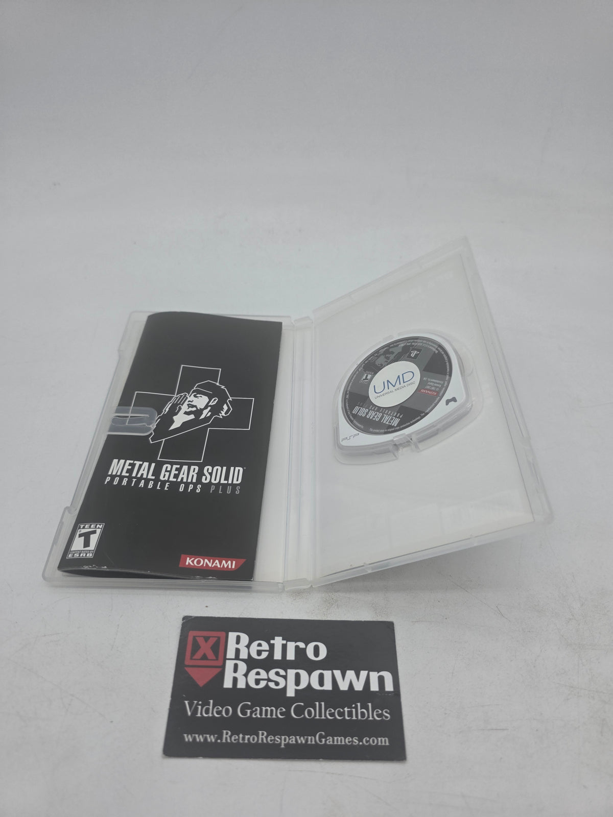 Metal Gear Solid Portable Ops Plus - PSP (Complete)