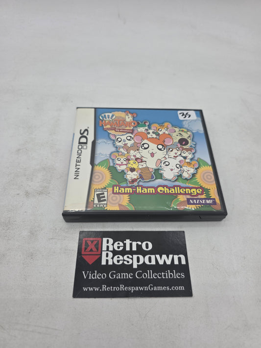 Hi! Hamtaro Ham-Ham Challenge - Nintendo DS (Complete)