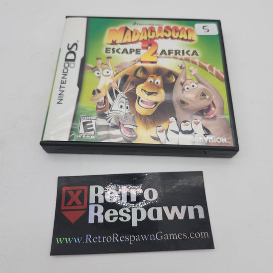 Madagascar Escape 2 Africa - Nintendo DS (Complete)