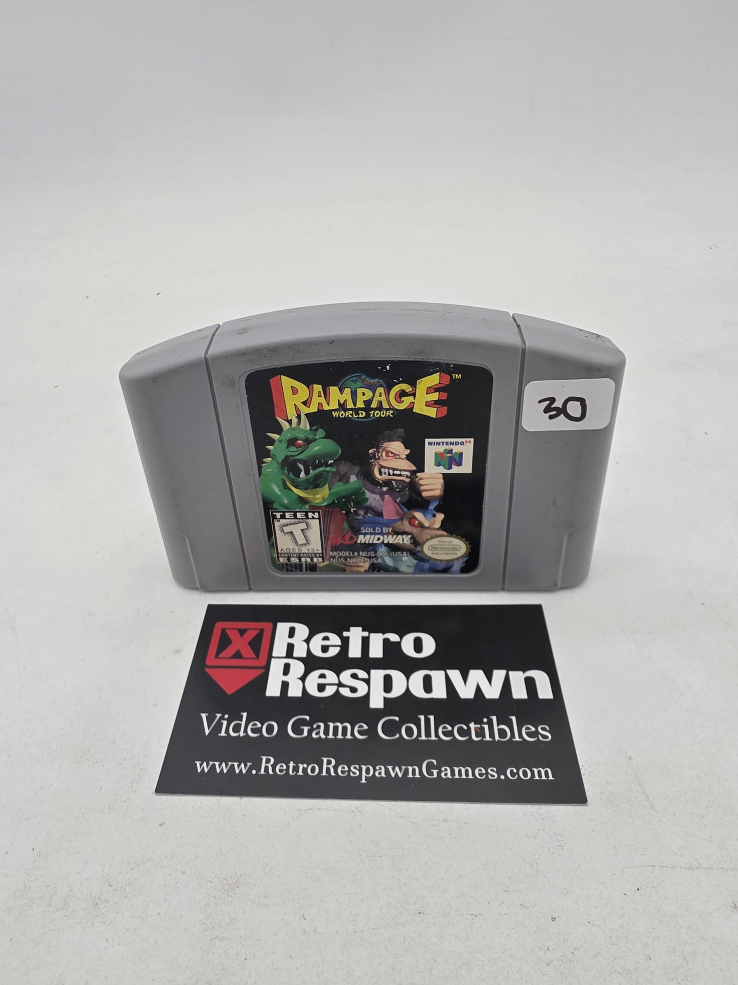 Rampage World Tour - Nintendo 64 (Game Only)