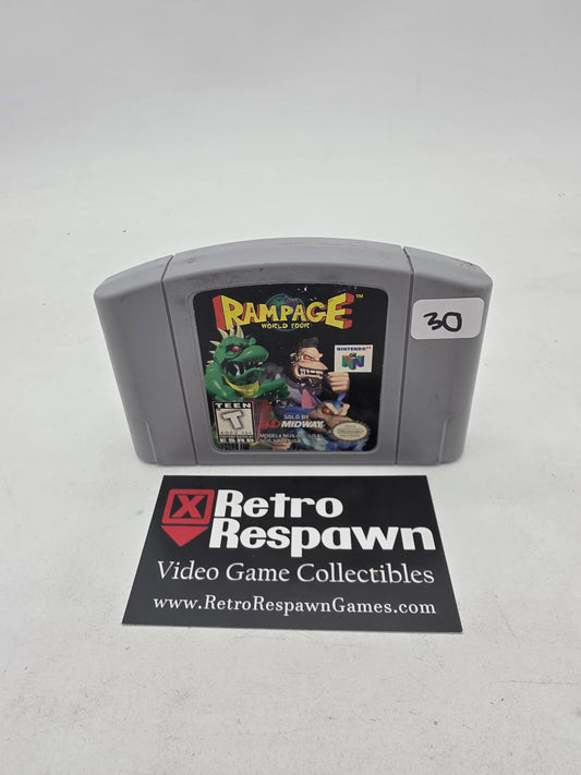 Rampage World Tour - Nintendo 64 (Game Only)