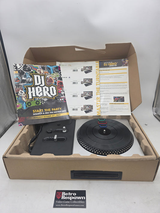 Xbox 360 DJ Hero Retail Demo Kit - Xbox 360 (Complete)