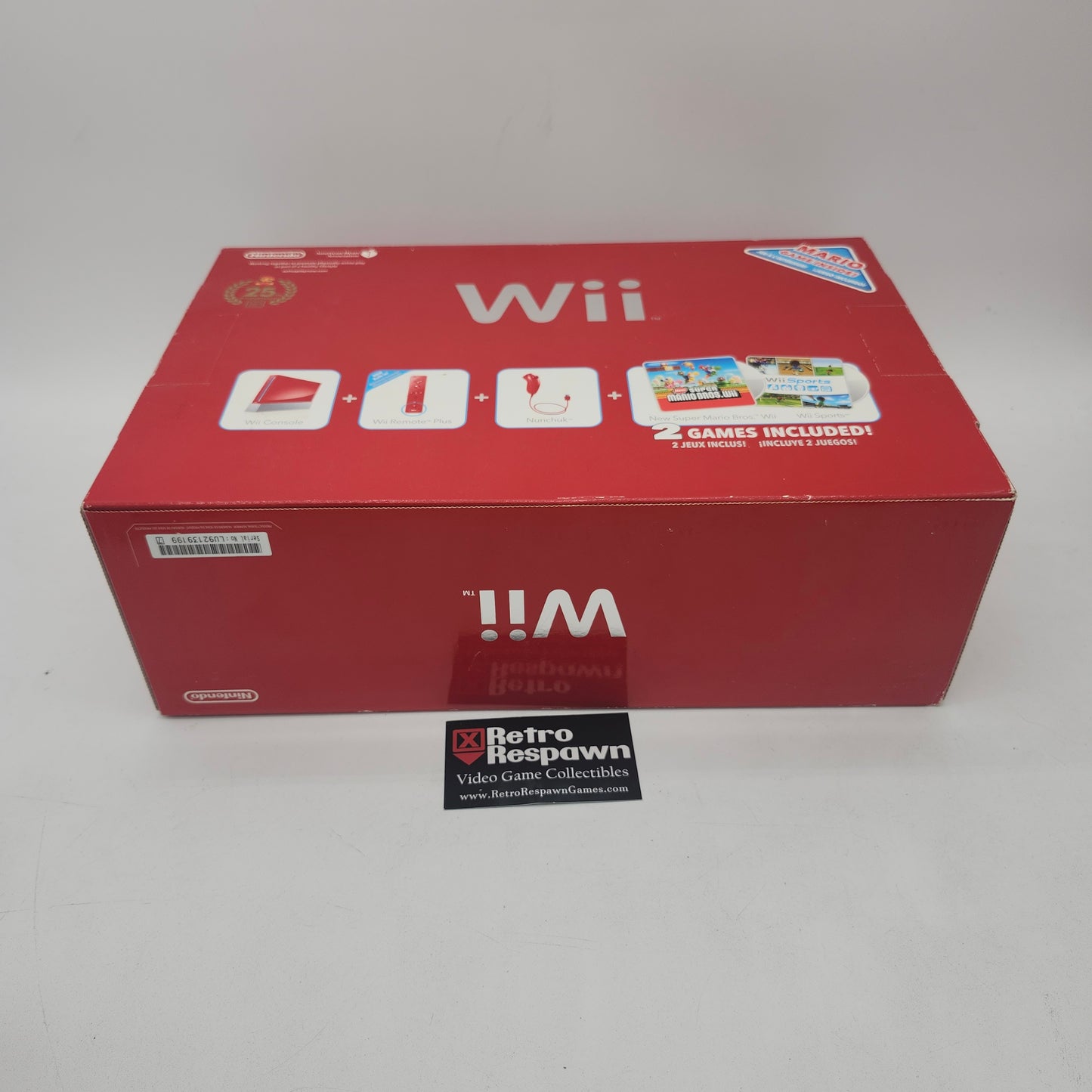 Red Nintendo Wii System - Wii (Sealed)