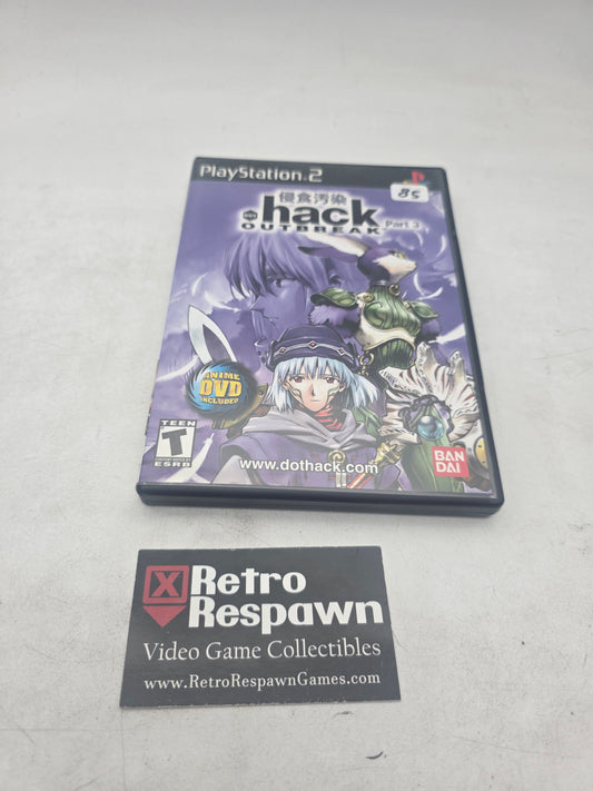 .hack Outbreak - Playstation 2 (Complete)